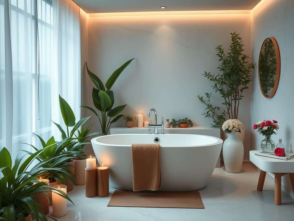 Peaceful Bathrooms