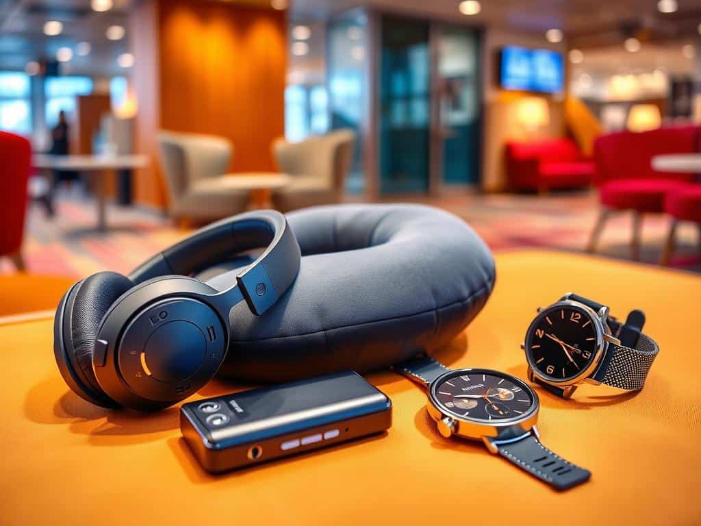 travel technology comfort-enhancing gadgets tech essentials for traveling