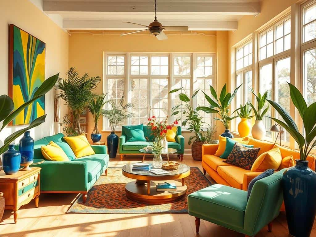vibrant colors enhance spaces