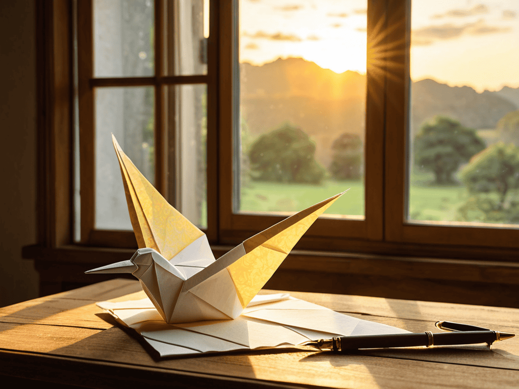 Healing Through Whimsy origami art