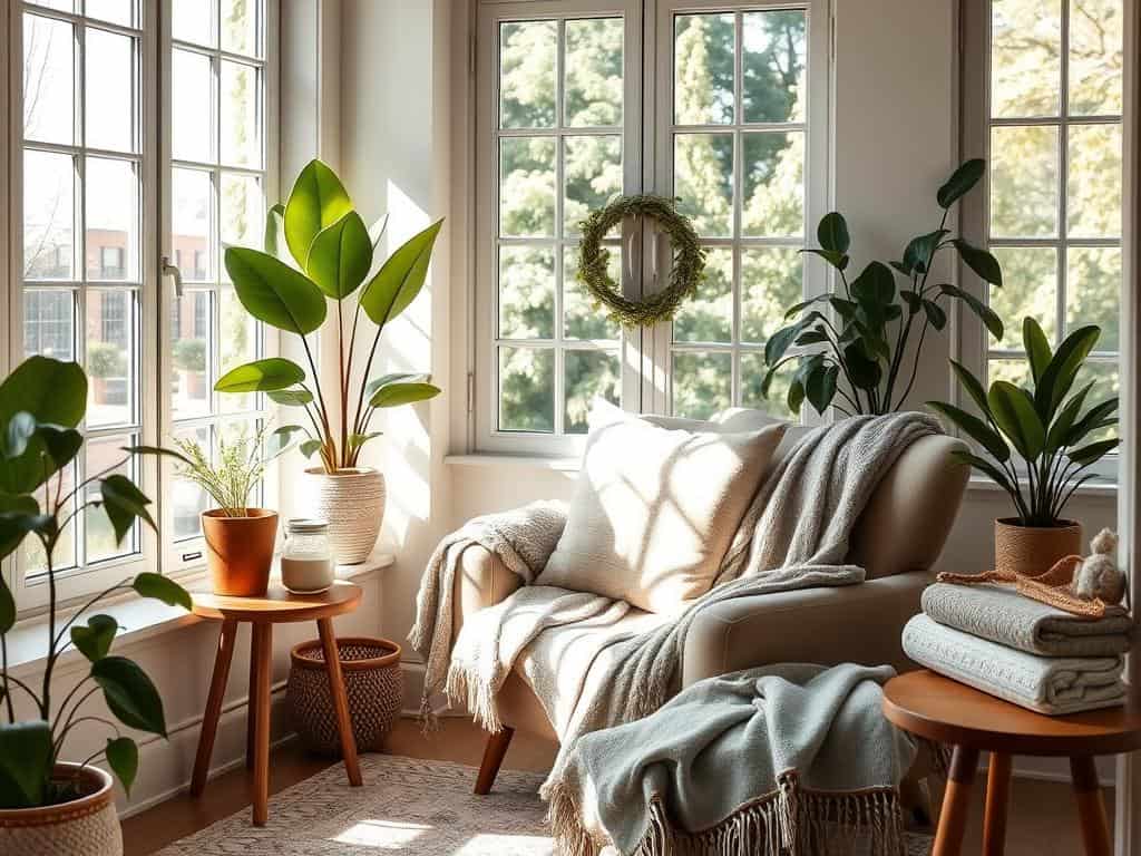 reading nook lighting, natural light, cozy ambiance reading nook lighting, natural light, cozy ambiance