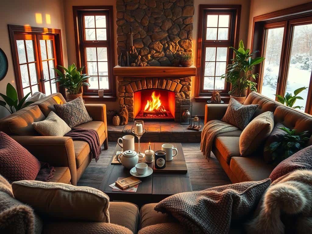 Cozy home environment Cozy home environment