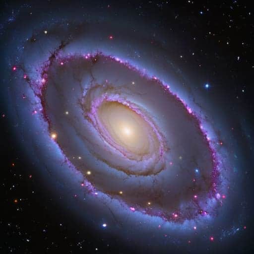 The Ghostly Blueprint of cosmic dark matter.