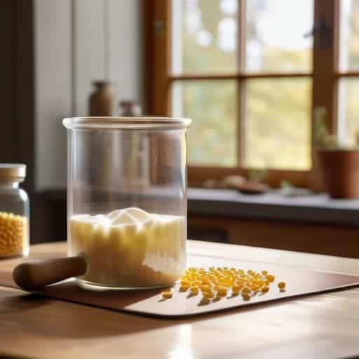 Bio-plastic manufacturing at home guide photograph.