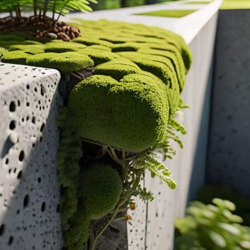 Impact of carbon-sequestering concrete.