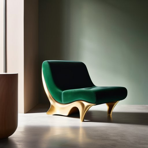 Sculptural furniture as art, functional masterpiece