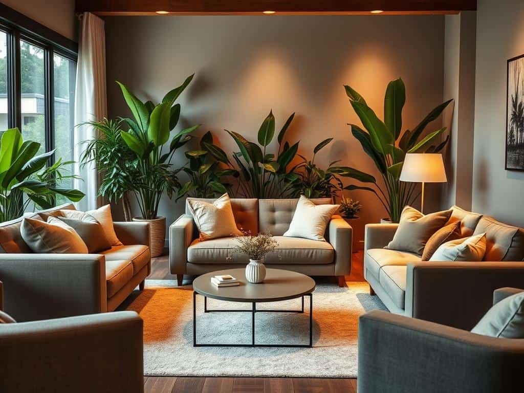 comfortable seating in home design