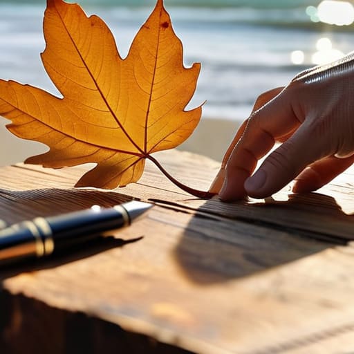 Capturing creative thoughts immediately before they flutter away.