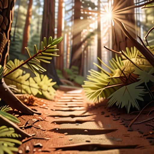 The 7 Best Hiking Trails for Weekend Adventures to Reset Your Soul 2 Sunlight filtering through the Whispering Pines Path.