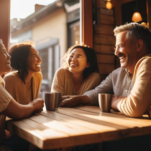 How people make new friends as adults.