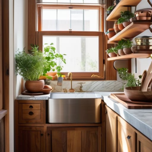 How to deal with a kitchen that has no counter space.